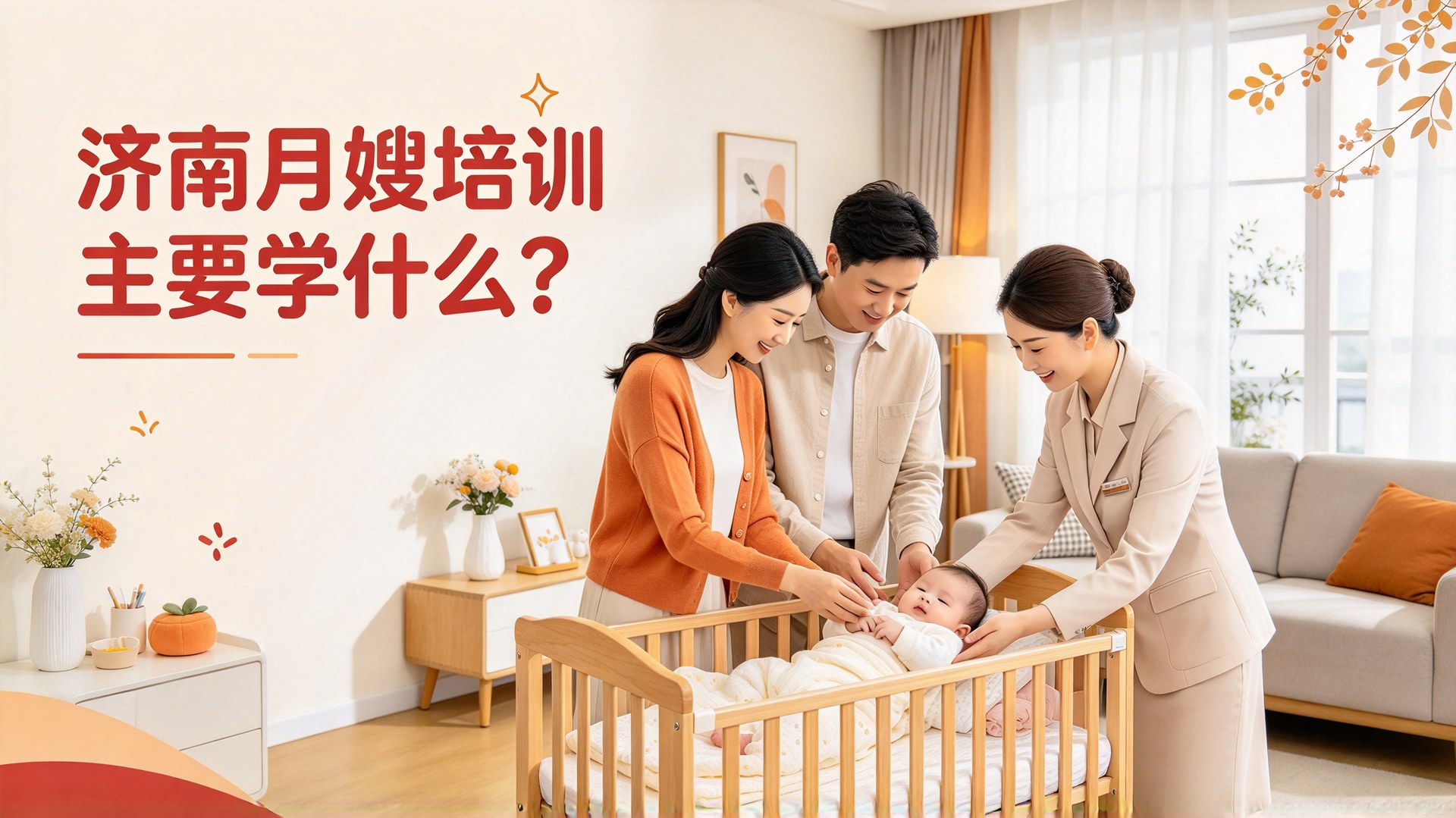 济南月嫂培训主要学什么？新手爸妈最该提前搞懂的7件事